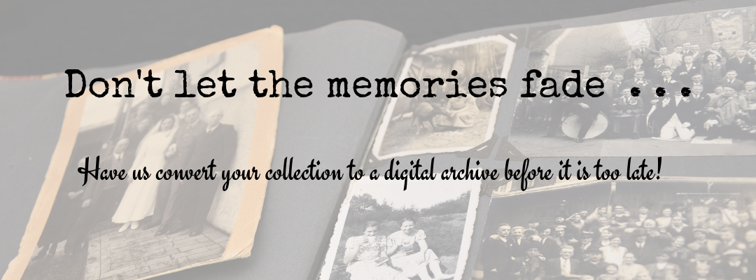 Don't let the memories fade . . . Don't let the memories fade . . .