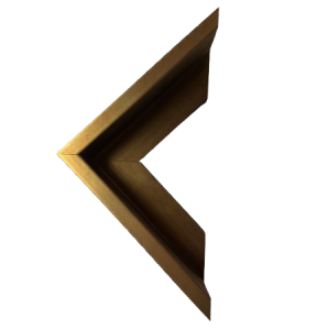 gold float frame